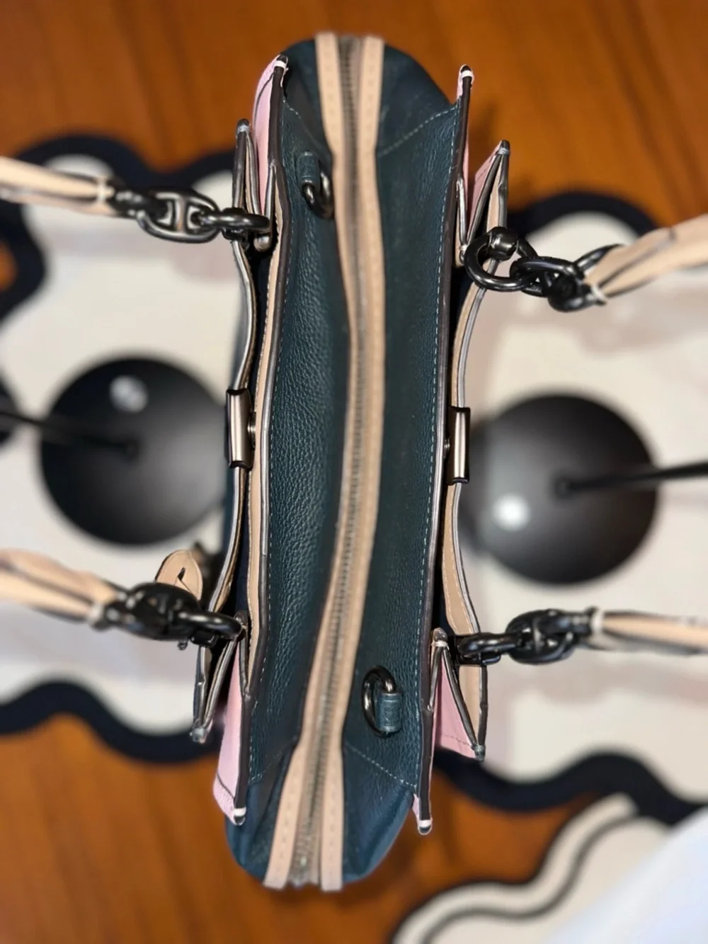 Coach Dreamer Satchel 31633 • Aurora Multi Colorblock Leather • Like New 🌸 - Picture 8 of 14